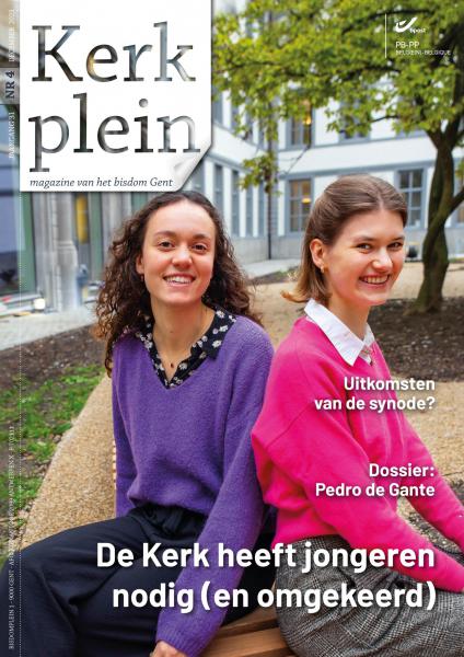 Cover Kerkplein december 2023 © Bisdom Gent, foto: Daina De Saedeleer