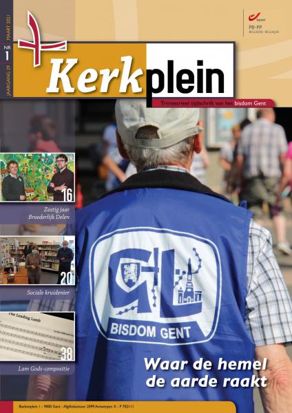 Kerkplein maart 2021 © Bisdom Gent