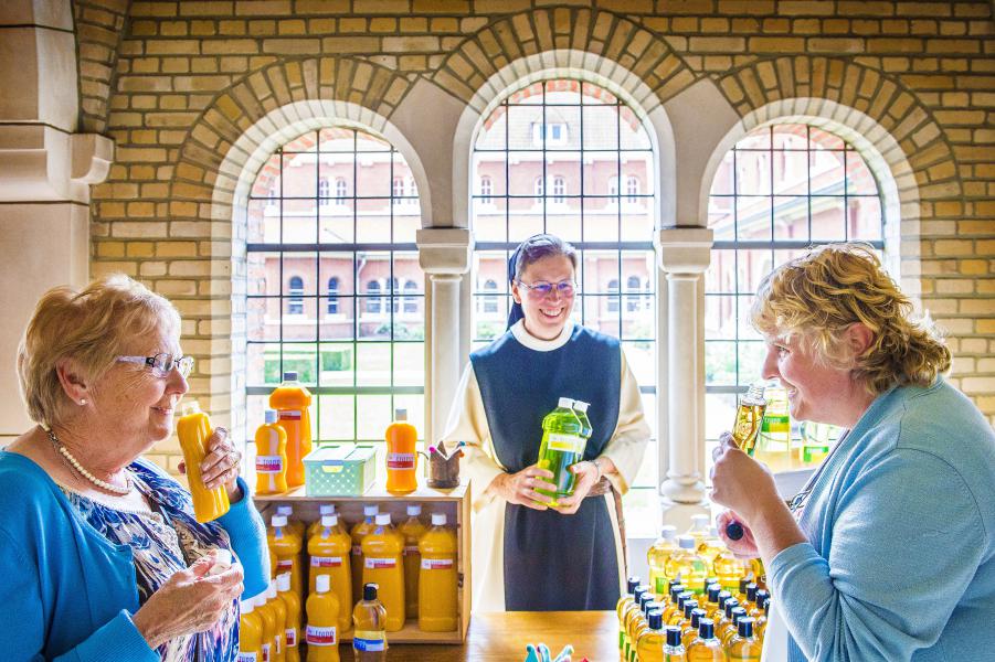 Zomerwinkel bji de zusters trappistinnen in Brecht © Frank Bahnmüller