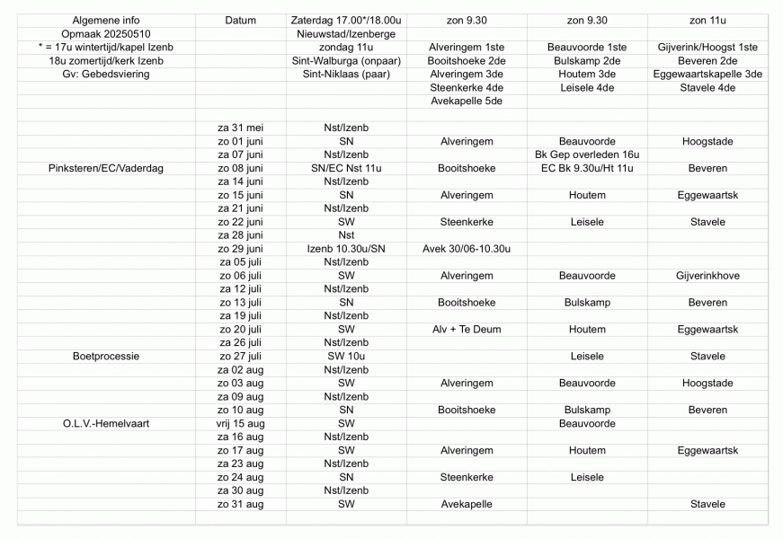 kalender juni-aug 2025 