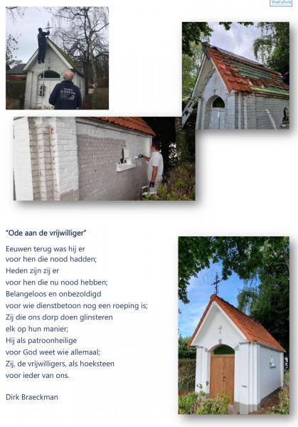 Bijlage nav. de herinwijding van de Sint Antoniuskapel in Baardegem (2022) 
