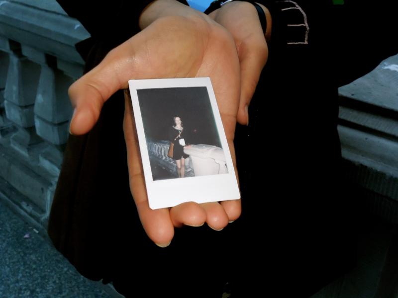 De polaroid van Kasia © IJD