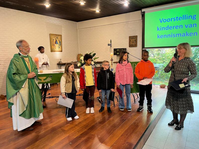 Voorstelling kinderen kennismaken © Danny Van Dorsselaer
