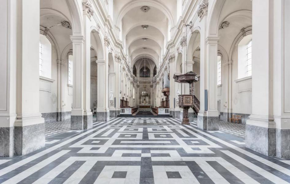 Le Grand Séminaire, l'ancienne Abbaye des Dunes © Alexander Dumarey