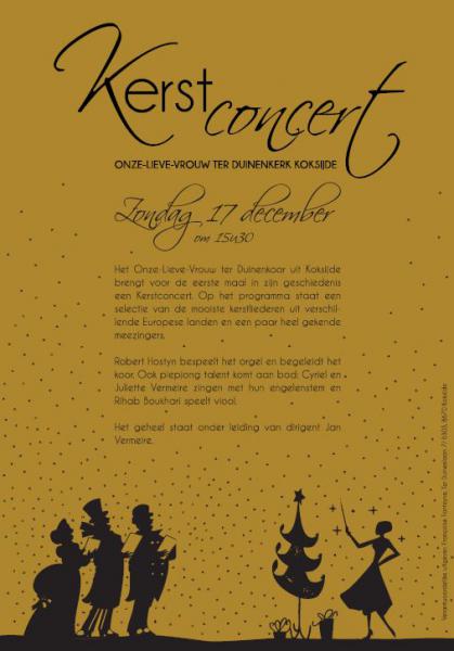 Kerstconcert 17 december om 15.30 u 