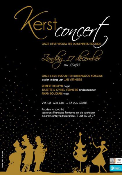 Kerstconcert 17 december om 15.30 u 
