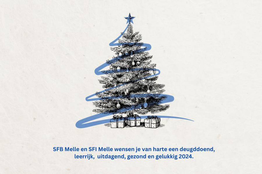 Kerstkaart-SFI-Melle-2024 © SFI Melle
