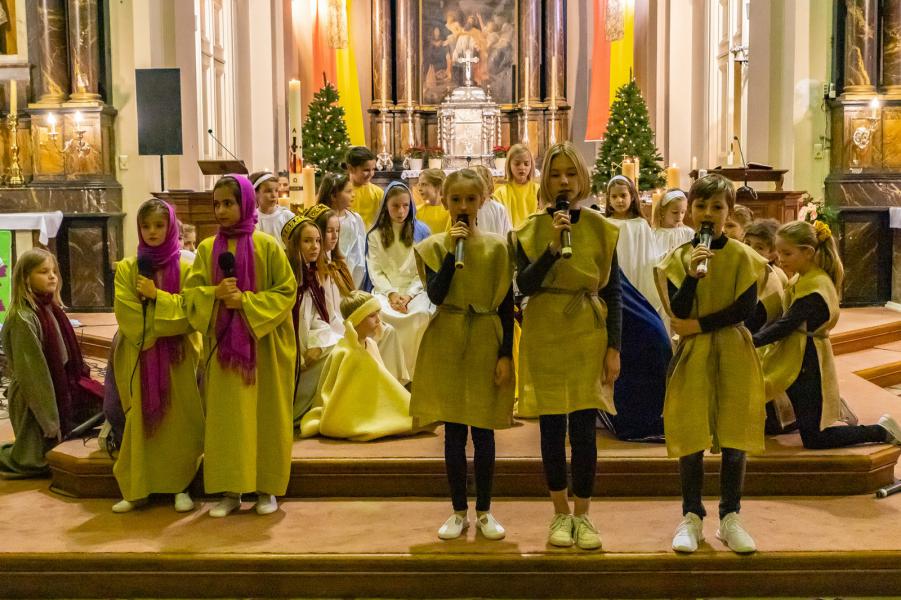 Kerstmusical met kinderen: Ster boven Bethlehem 