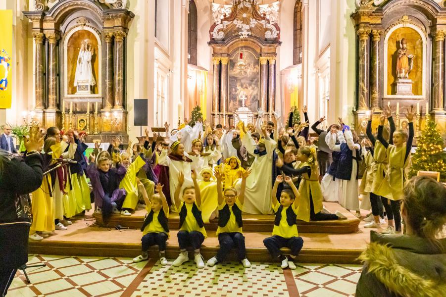 Kerstmusical met kinderen: Ster boven Bethlehem 