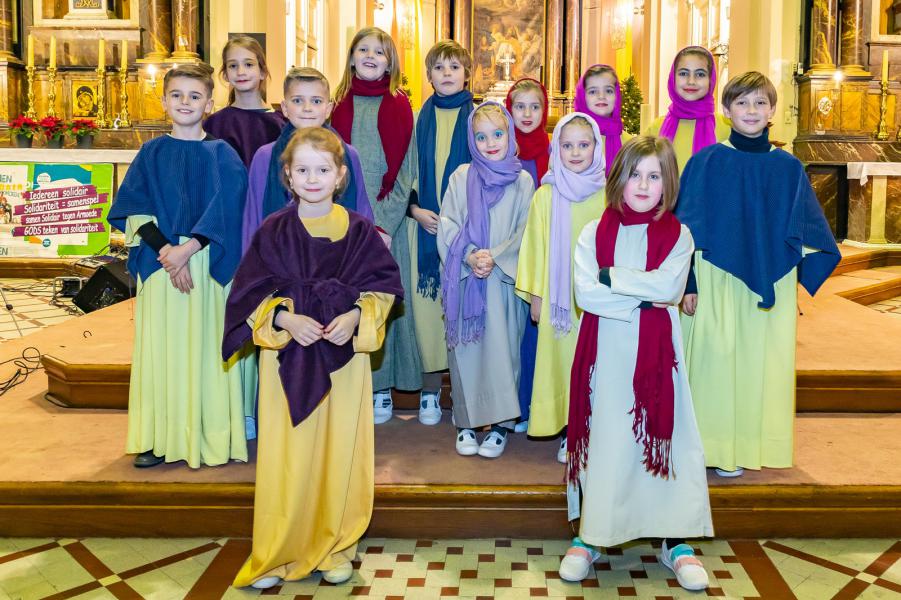 Kerstmusical met kinderen: Ster boven Bethlehem 