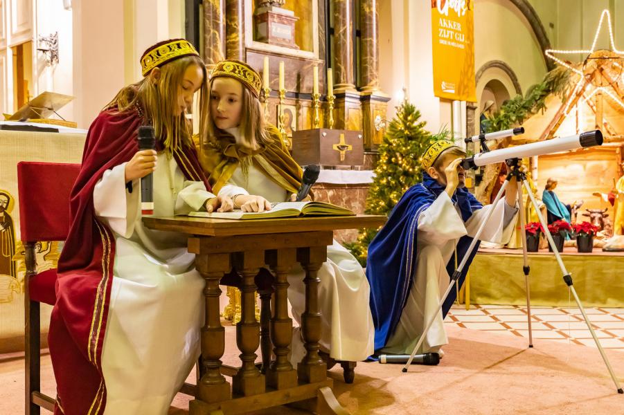 Kerstmusical met kinderen: Ster boven Bethlehem 