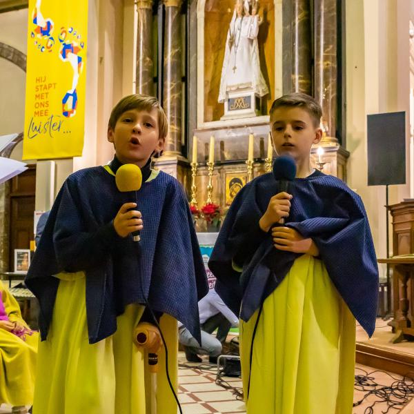 Kerstmusical met kinderen: Ster boven Bethlehem 