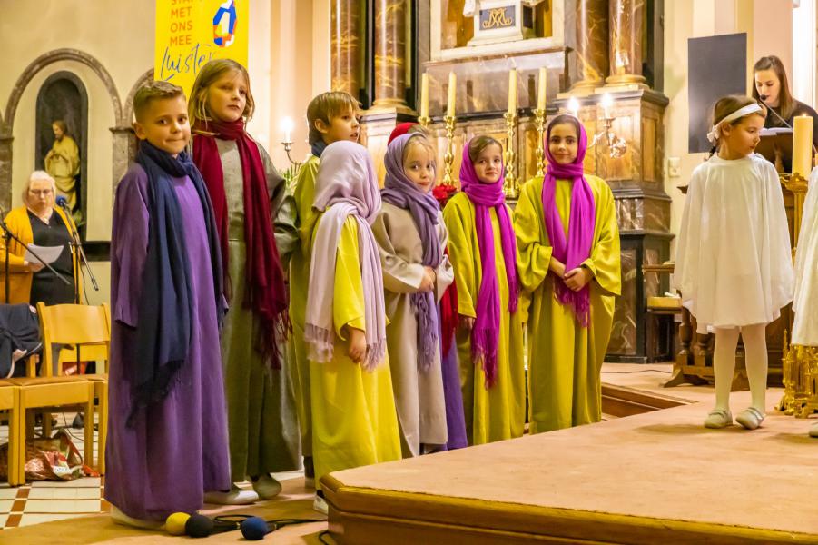 Kerstmusical met kinderen: Ster boven Bethlehem 