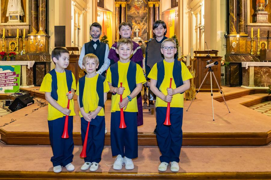 Kerstmusical met kinderen: Ster boven Bethlehem 