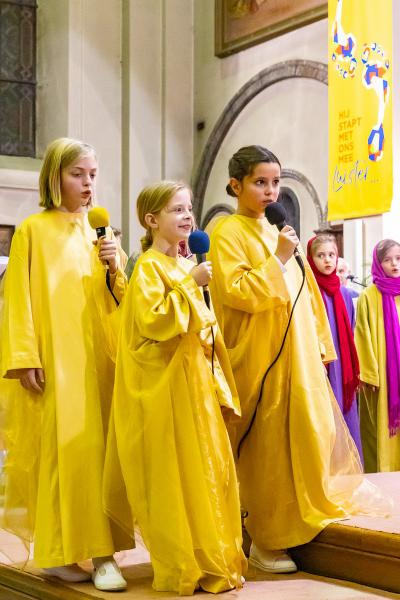 Kerstmusical met kinderen: Ster boven Bethlehem 