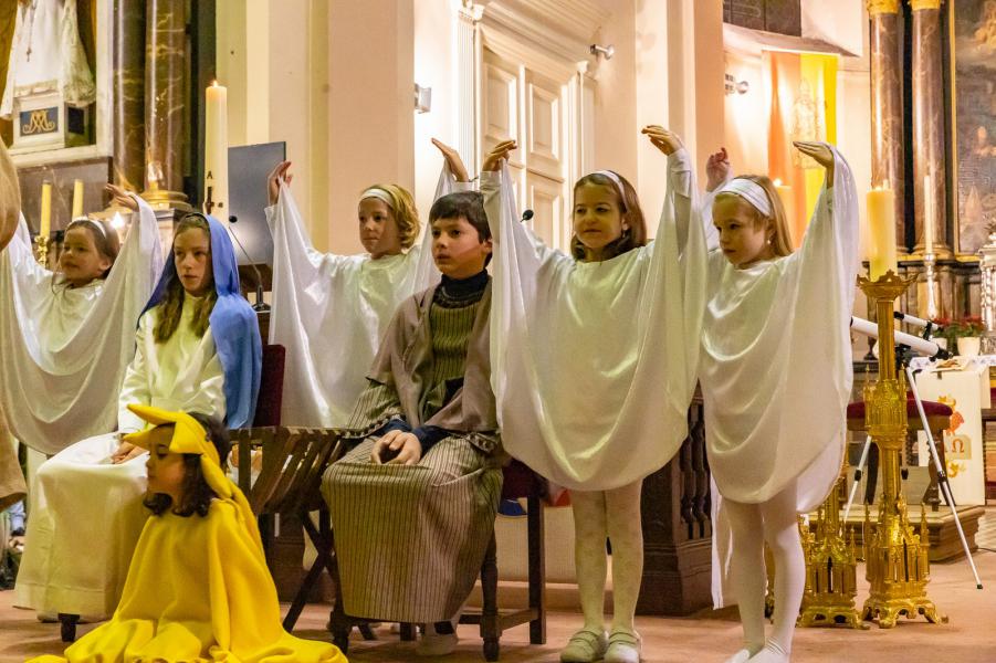Kerstmusical met kinderen: Ster boven Bethlehem 