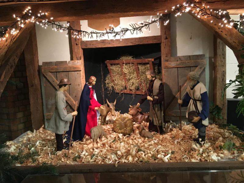 Kerststal Hoeselt-centrum 