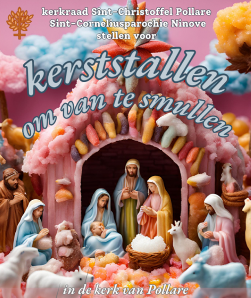 Kerststallententoonstelling 2024 in Pollare © Alexander Vandaele