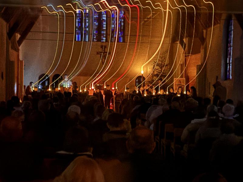 Kerstviering met de vormelingen 