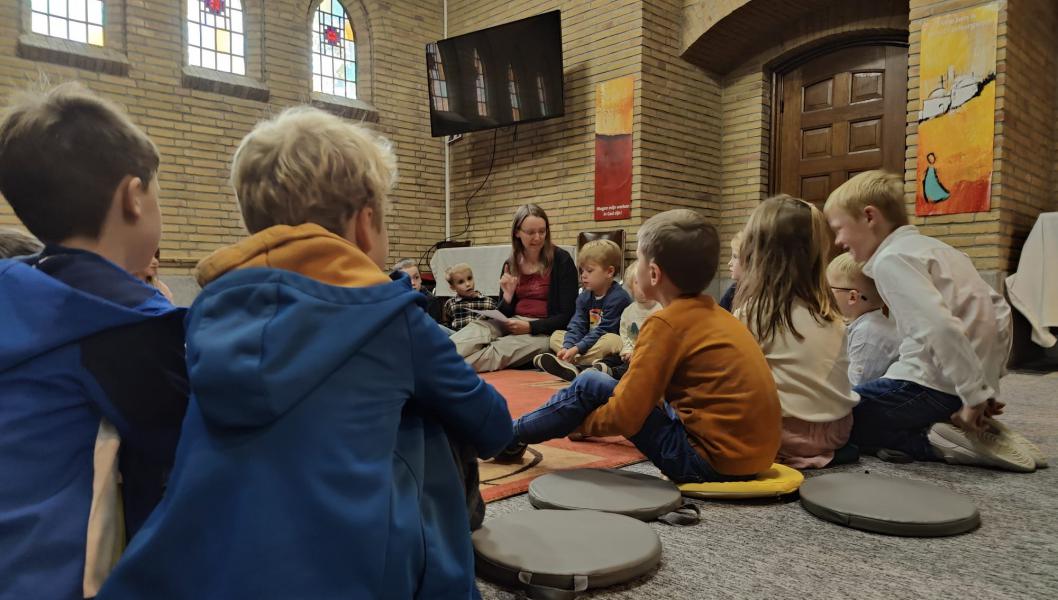Kinderwoorddienst Bavoparochie © Maria Ihm