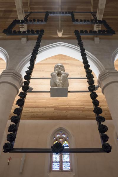 Het kruis van Petrus – Koen Van Loocke in Schore  © Rik Verslype