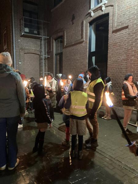 Kristus Koning viering  © chiromeisjes Hoeselt-centrum