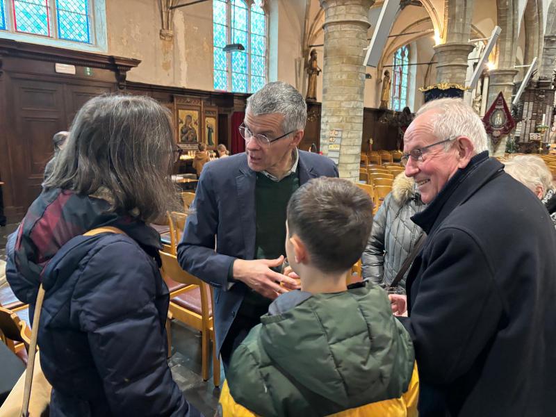 Eerste viering in Kruibeke in Parochie De Goede Herder © Mary