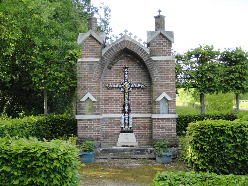 Kruis met Maria en Jozef - Geerenstraat, Molenbeersel