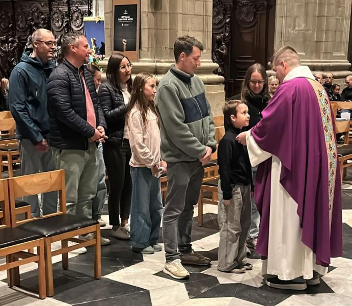 Kruisoplegging vormelingen Grimbergen (3) 