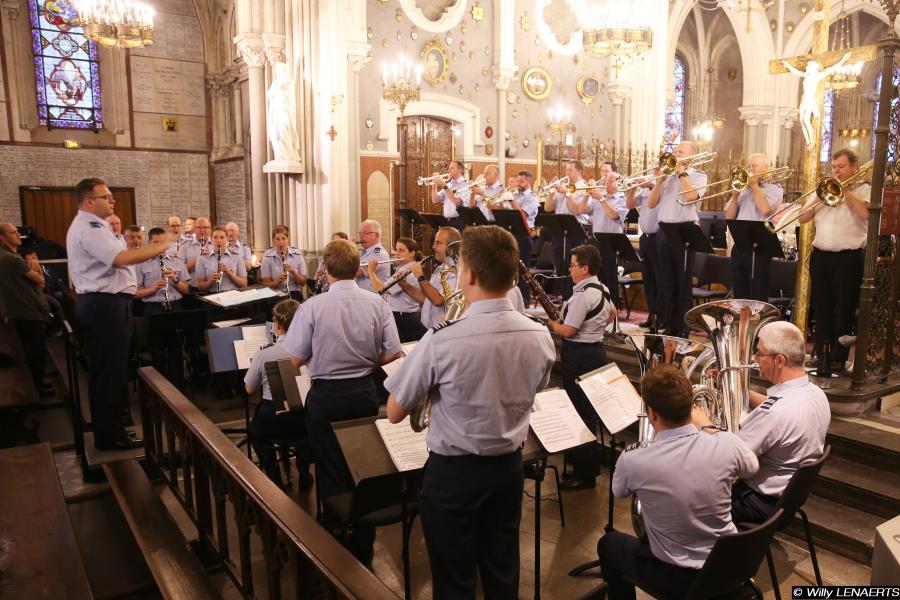 De Koninklijke Muziekkapel van de Belgische Luchtmacht © Willy Lenaerts/bisdom bij de Krijgsmacht