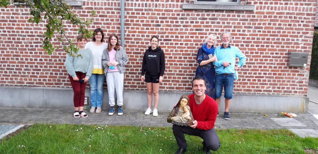 10 mei: Lebeke: Filip – eervolle vermelding voor Jolien, Lies & Alice, Willy & Gisèle © Tim Van Nieuwenhove