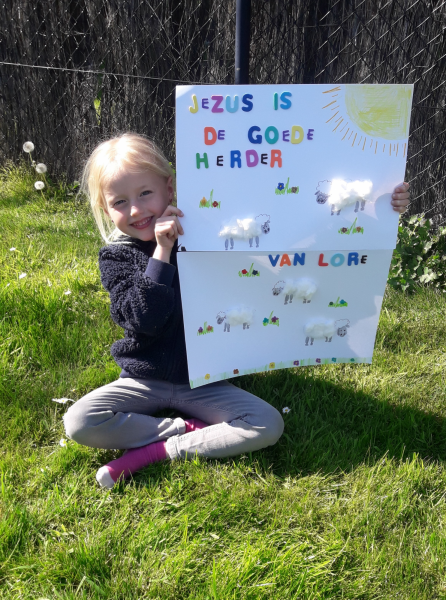 Jezus de goede Herder © Leen Malderie