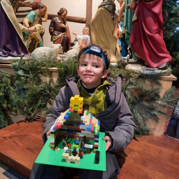 Winterbabbel in de kerk © BC