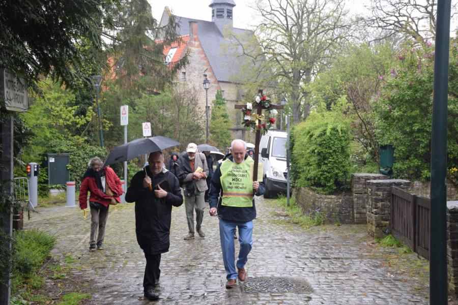 De weergoden waren niet echt gunstig. © Jan De Broeck