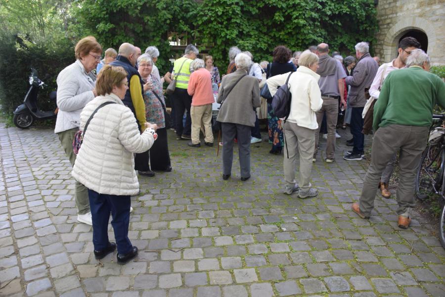 Nog nagenieten met een drankje en een hapje. © Jan De Broeck