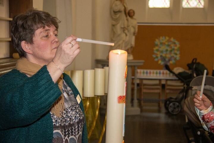 Lichtmisviering 1 feb.2025 © PE Sint-Germanus Ardooie