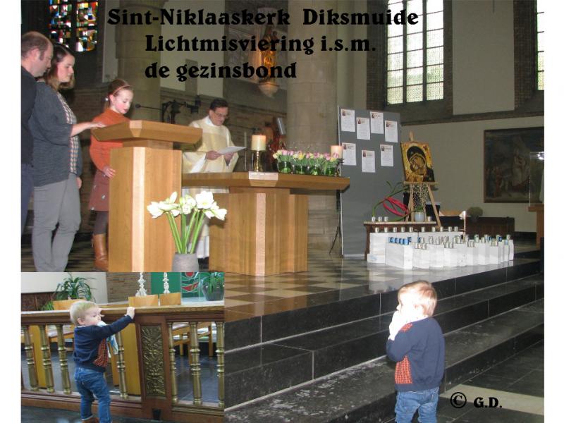 Lichtmisviering Diksmuide 2017 
