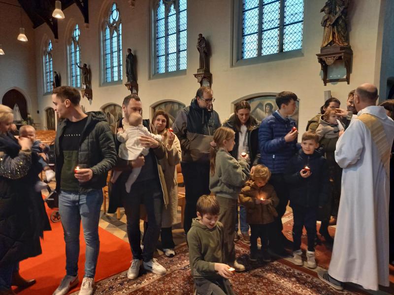 Lichtmisviering in Heultje 