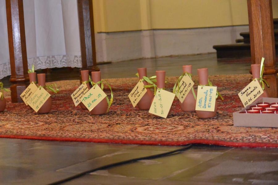 Lichtmisviering Sint-Niklaaskerk Leke 1 februari 2020. 