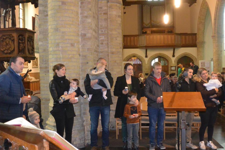 Lichtmisviering Sint-Martinuskerk Vladslo 2 februari 2020. 