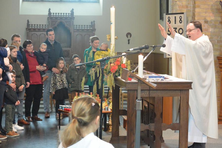 Lichtmisviering Sint-Martinuskerk Vladslo 2 februari 2020. 