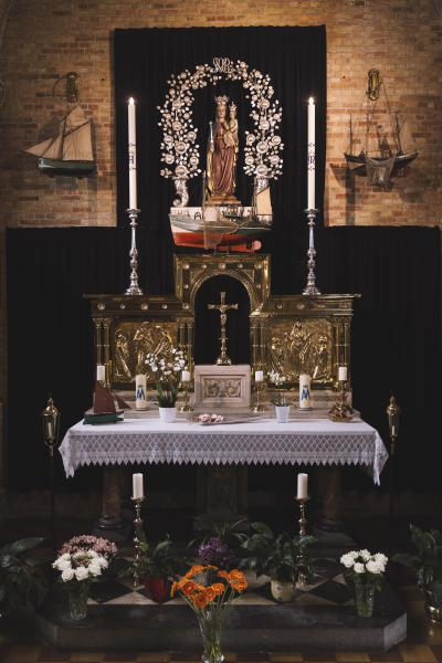 Lombardsijde kerk Maria © Maxime De Clercq