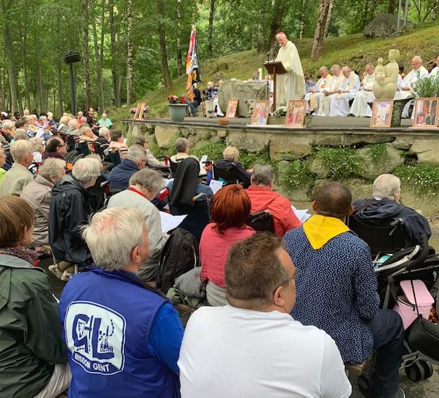 Diocesane Lourdesbedevaart Gent - 18 juli 2019 © Bedevaarten bisdom Gent, foto: Jonathan Beyaert 