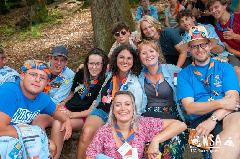 Met KSA op kamp in Lourdes © Bart Lagrange