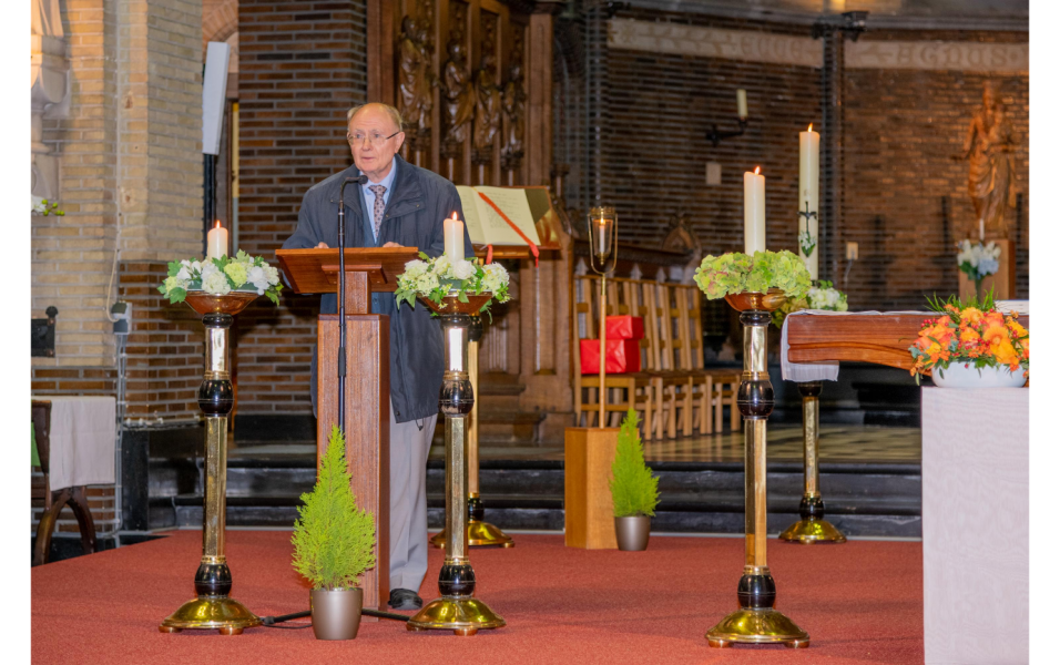 Dankwoord door Luc De Grauwe, voorzitter kerkfabriek©Jan J. Holvoet 