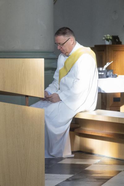 Maria-Lichtmis in de Sint-Amanduskerk in Wingene op zaterdag 1 februari 