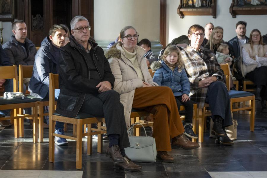 Maria-Lichtmis in de Sint-Amanduskerk in Wingene op zaterdag 1 februari 