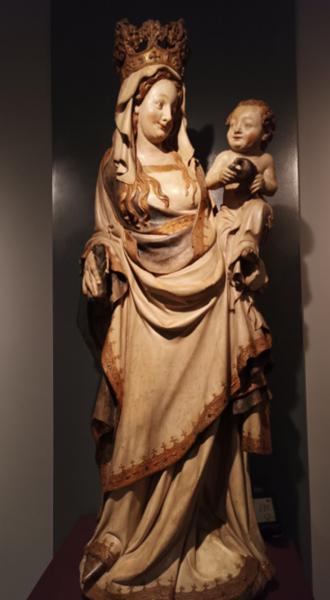 Mariabeeld in het museum Mayer van den Bergh in Antwerpen © Hilde Baccarne