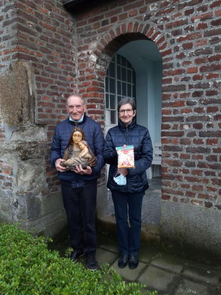 24 mei: Meerbeke: Jozef & Mieke – eervolle vermelding voor Lies © Rita Van Thuyne