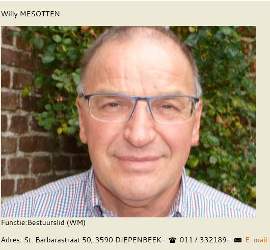 Bestuursleden en wijkmeesters 